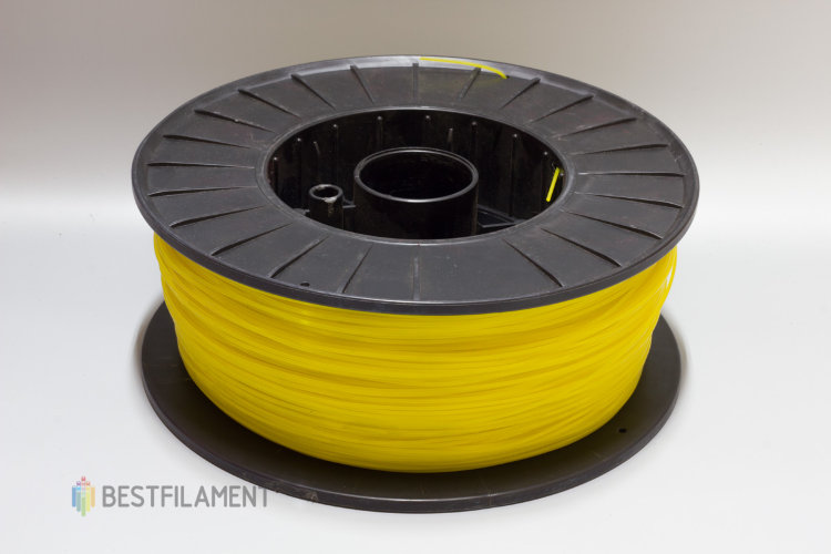 Фото нить для 3D-принтера Желтый PLA пластик Bestfilament 2.5 кг, 1.75 мм